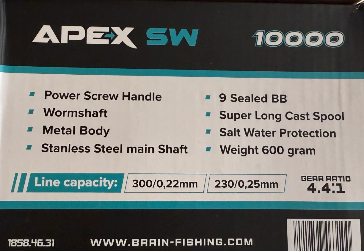 Surf Reel Brain Apex SW 5+1 FREE