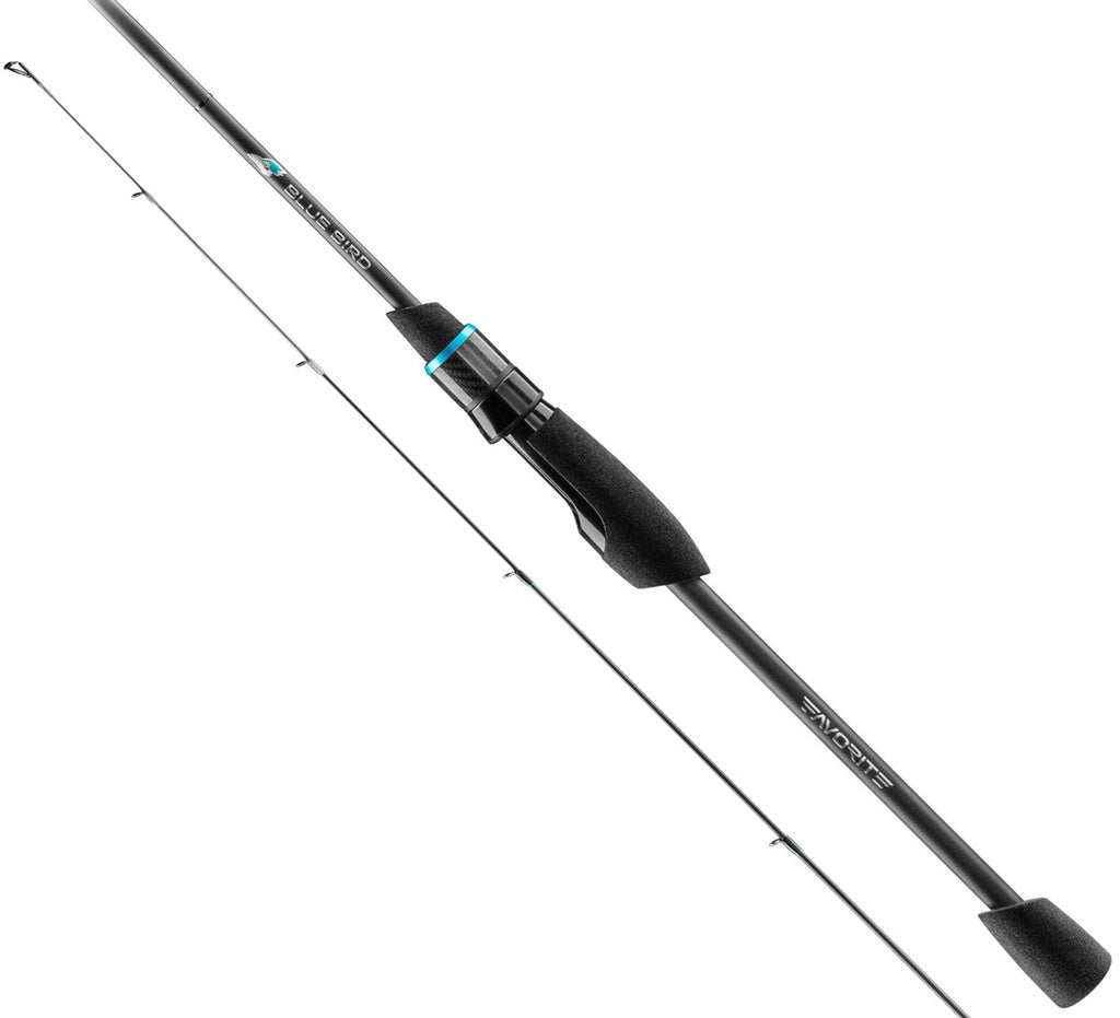 Favorite Blue Bird Spinning Rod