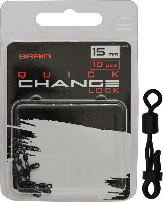 Brain Quick Change Lock 15mm (10 pcs/pack) SGCA-8030-15