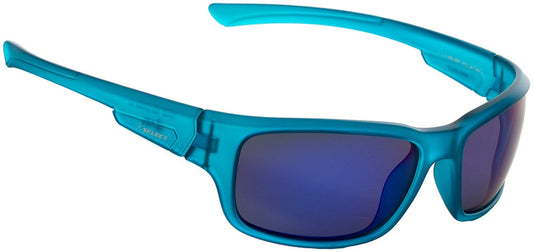 Select FS3-MB-BR Floating Polarised Fishing Sunglasses – Turquoise Frame, Grey/Chameleon Lenses