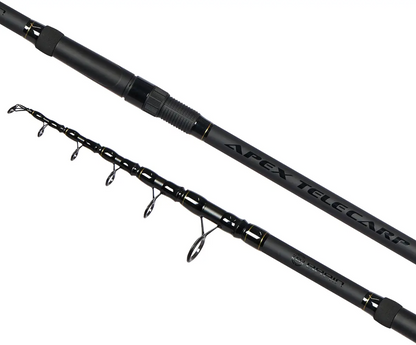 Fishing Rod Brain Apex Tele Carp Black