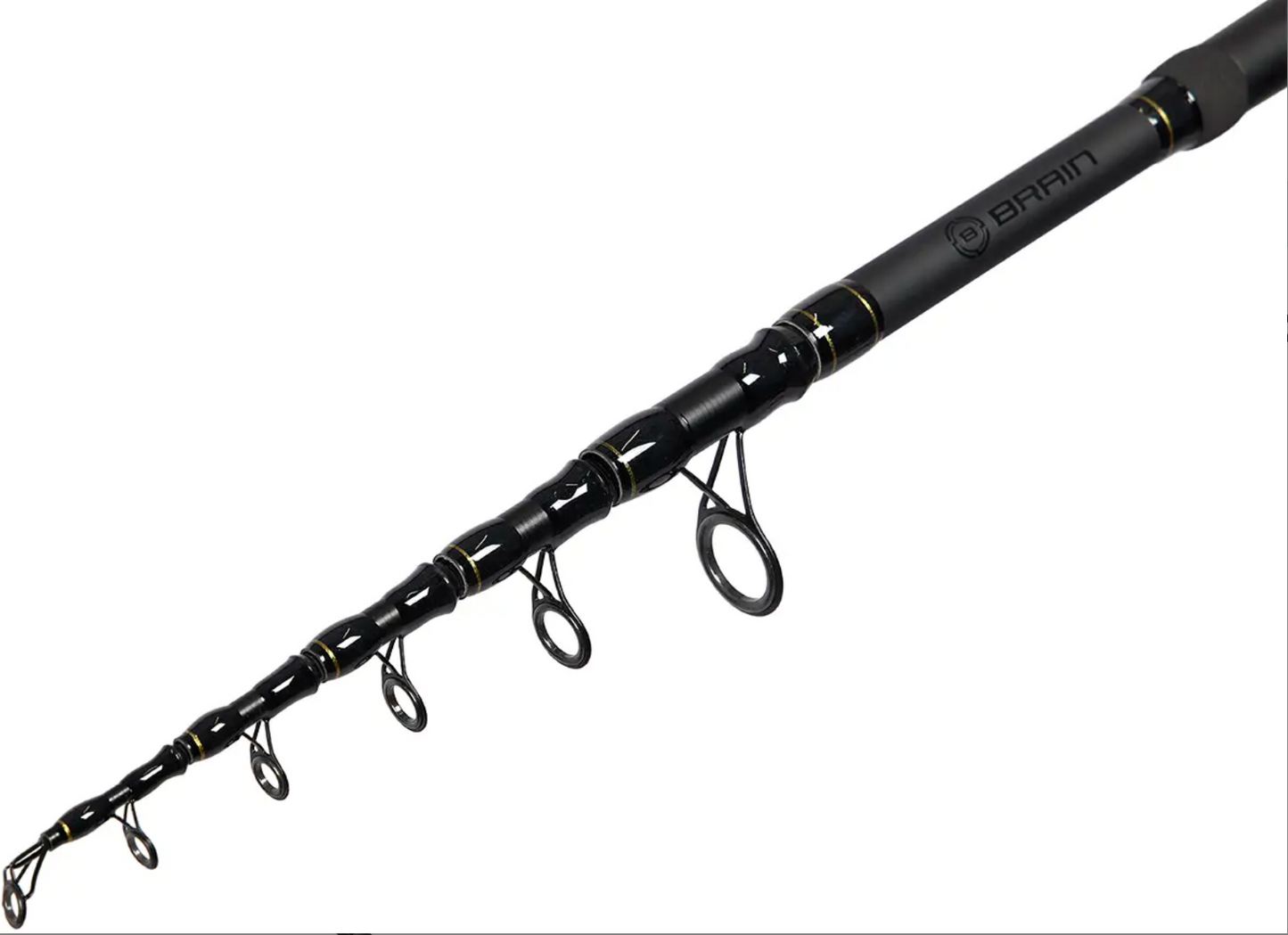 Fishing Rod Brain Apex Tele Carp Black