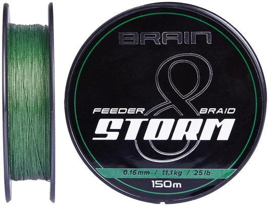Braided Line Brain Storm 8X  150m