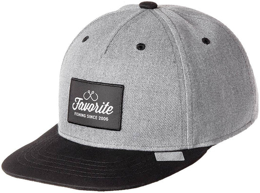 Cap Favorite 2228 black visor 58 color: grey