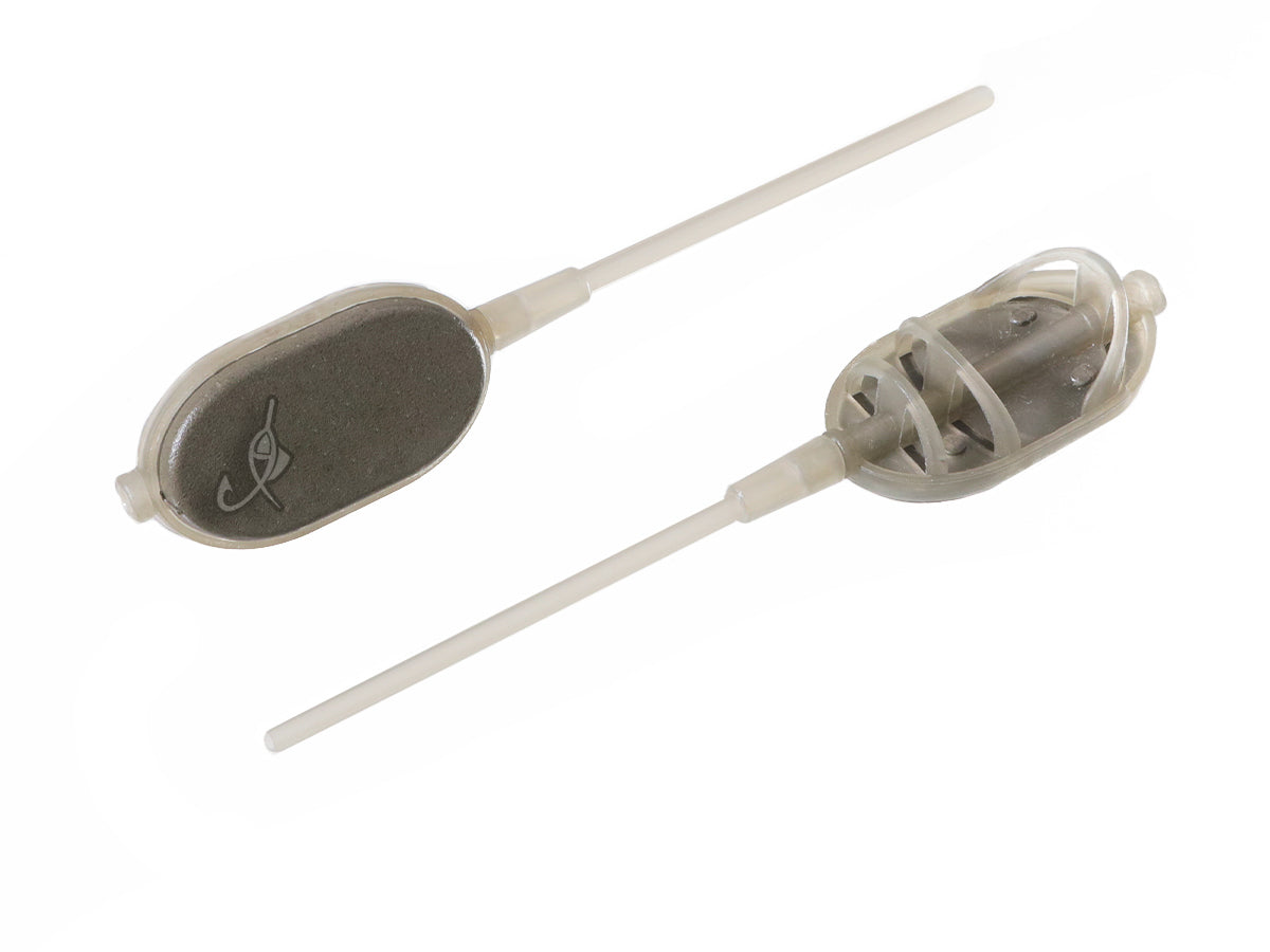 Feeder Brain Long Cast Flat Feeder 60g (3pcs/pack)