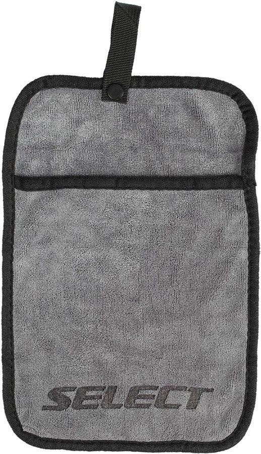 Towel Select MFTP with pocket 20x30cm grey