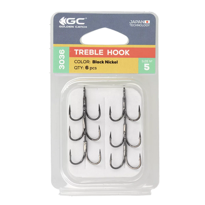 Golden Catch Treble Hook 3036BN