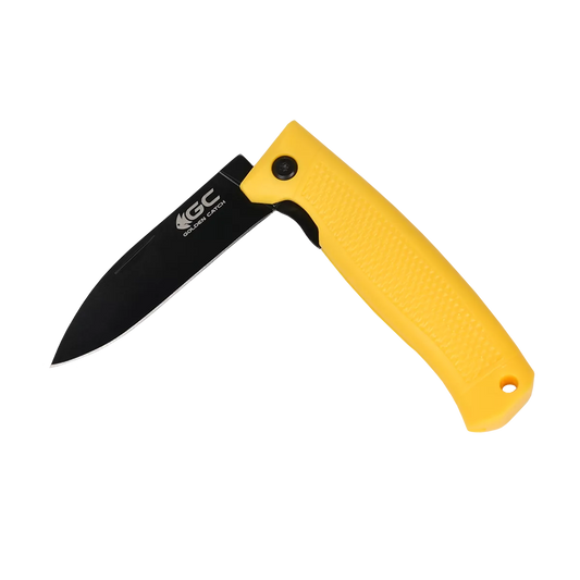 Golden Catch Folding Knife