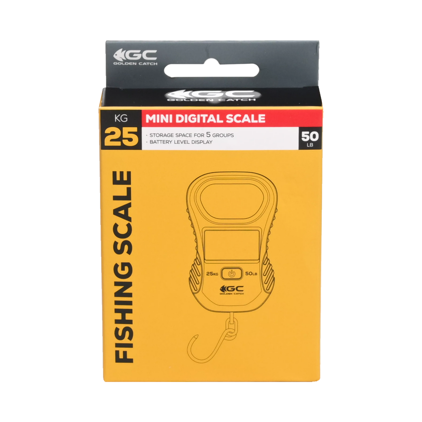Golden Catch Mini Digital Scale 25kg
