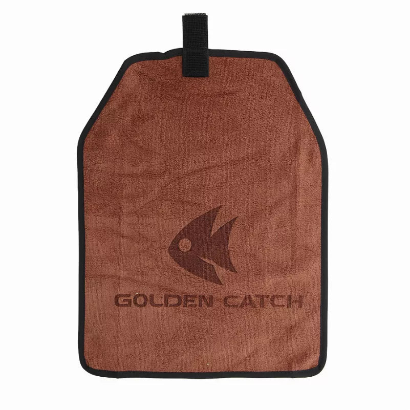 Golden Catch Fishing Towel Brown