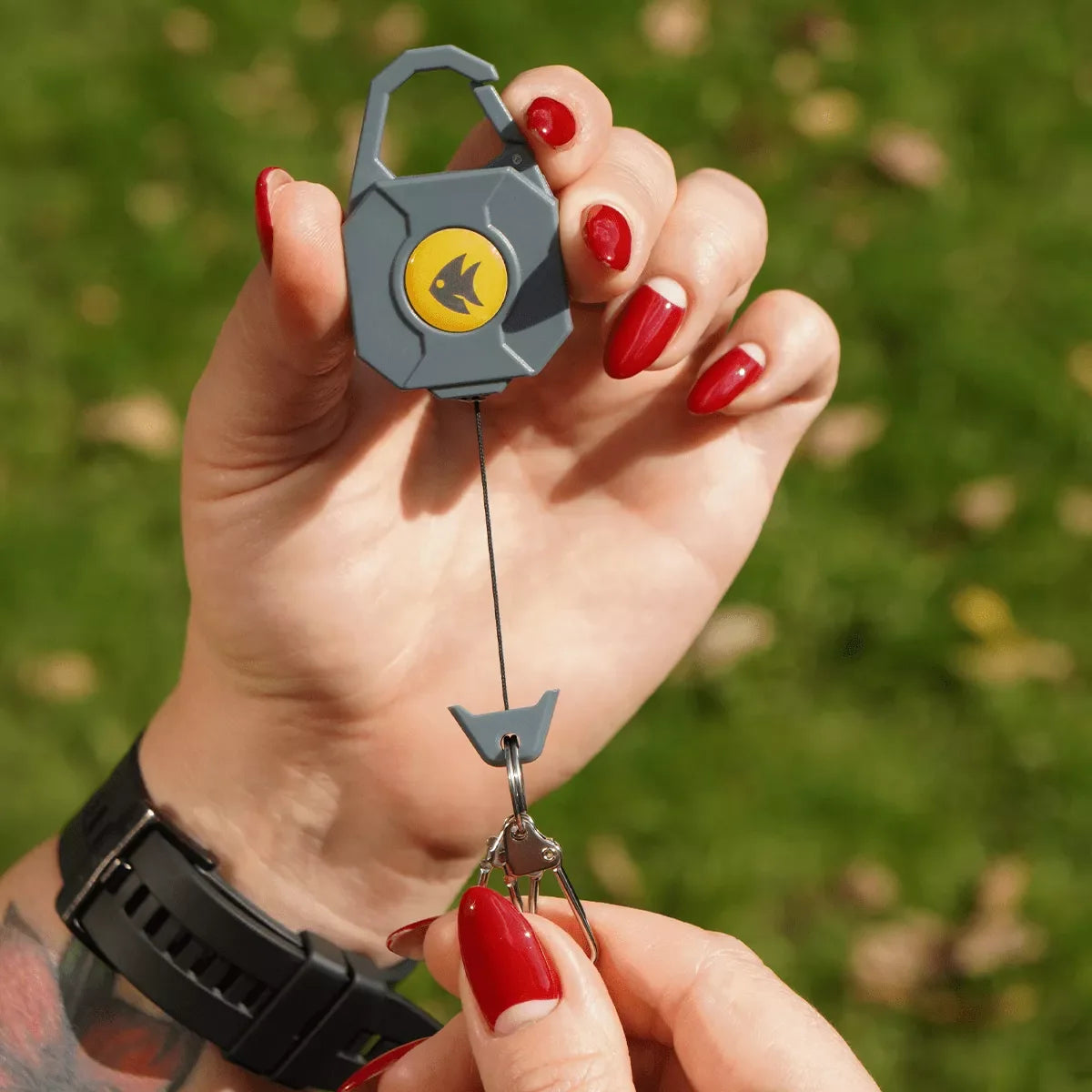Golden Catch Light Carabiner Reel Clip