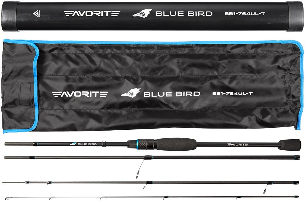 Favorite Blue Bird Compact Spinning Rod