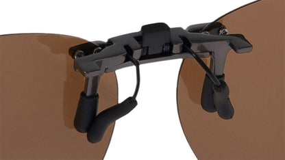 Select CLP1-B Polarised Clip-On Sunglasses