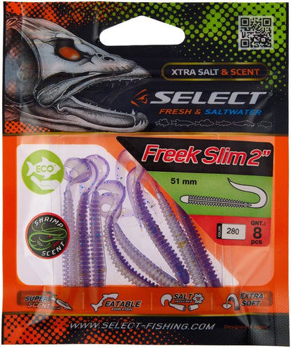 Soft Lure Select Freek Slim #280