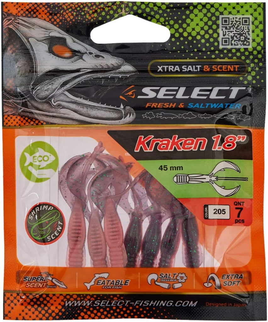 Soft Lure Select Kraken col.205