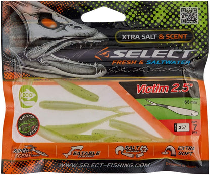 Soft Lure Select Victim V-Tail #257