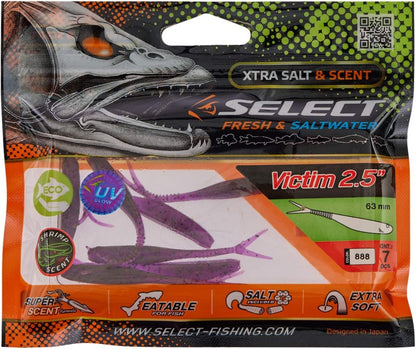 Soft Lure Select Victim V-Tail #888