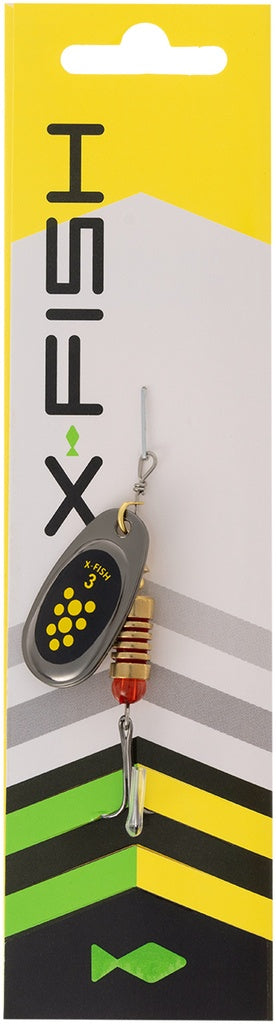 Spinner Lure X-Fish Dark Side №3 6g