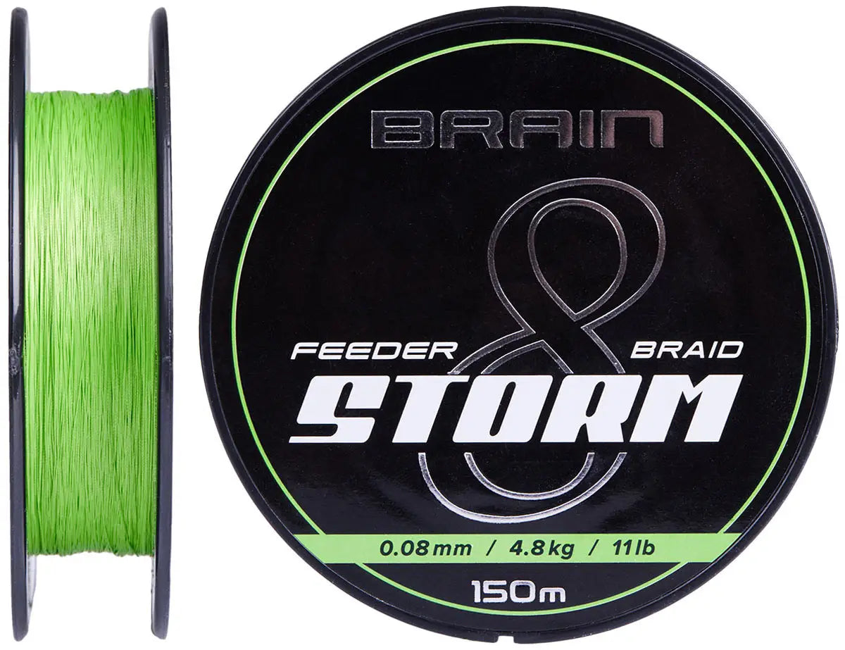 Braided Line Brain Storm 8X  150m