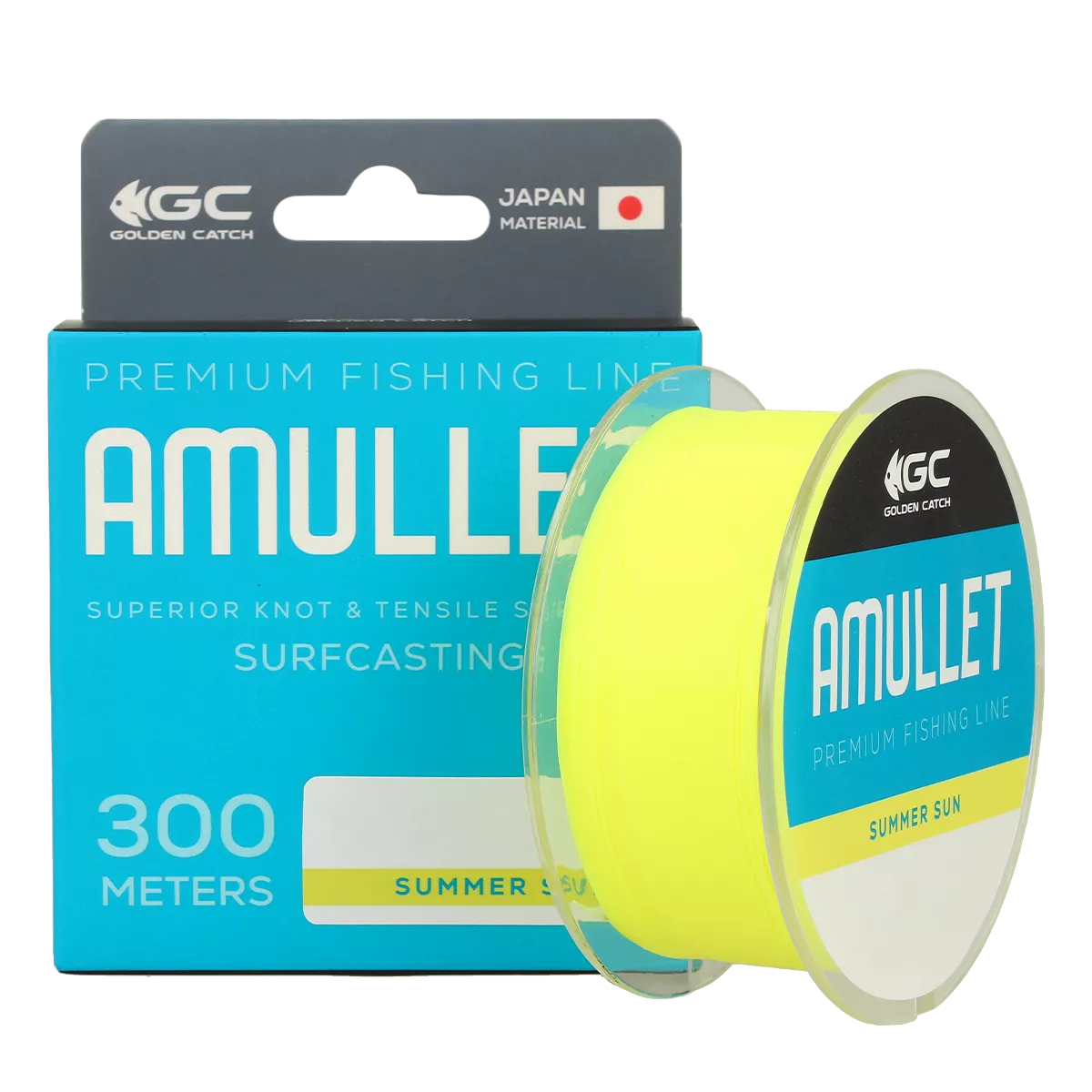 Golden Catch Nylon Line Amullet Surf 300m Summer Sun 2